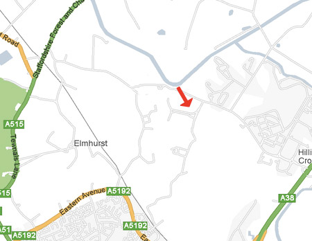 Curborough map